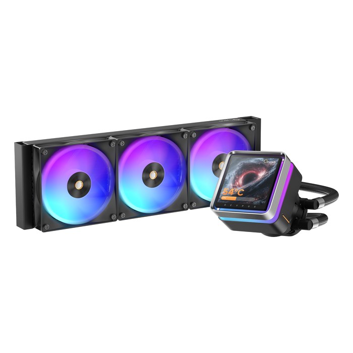 Система жидкостного охлаждения Ocypus Sigma L36 EX BK ARGB, радиатор 360 мм, до 310W, LGA1851/1700/1200/115x, AM5/AM4 (Sigma-L36-BK3AAWLN00E-GL)