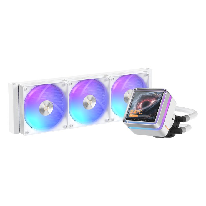 Система жидкостного охлаждения Ocypus Sigma L36 EX WH ARGB, радиатор 360 мм, до 310W, LGA1851/1700/1200/115x, AM5/AM4 (Sigma-L36-WH3AAWLN00E-GL)