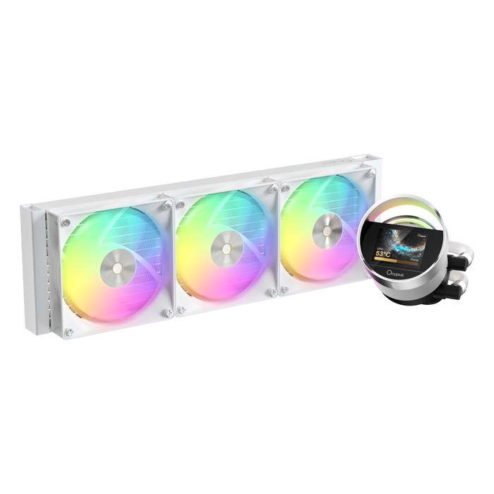 Система жидкостного охлаждения Ocypus Sigma L36 WH ARGB, радиатор 360 мм, до 300W, LGA1851/1700/1200/115x, AM5/AM4 (Sigma-L36-WH3AAWWN00X-GL)