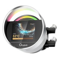 Система жидкостного охлаждения Ocypus Sigma L36 WH ARGB, радиатор 360 мм, до 300W, LGA1851/1700/1200/115x, AM5/AM4 (Sigma-L36-WH3AAWWN00X-GL) — фото 2