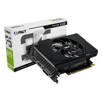 Видеокарта Palit GeForce RTX 3050 StormX 6GB GDDR6/96-bit, PCIe 4.0, 1xDVI-D+1xHDMI+1xDP, 2 слота, без доп. питания (NE63050018JE-1072F) — фото 5