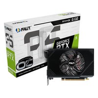 Видеокарта Palit GeForce RTX 3050 StormX OC 6GB GDDR6/96-bit, PCIe 4.0, 1xDVI-D+1xHDMI+1xDP, 2 слота, без доп. питания (NE63050S18JE-1072F) — фото 4