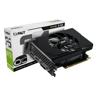 Видеокарта Palit GeForce RTX 3050 StormX OC 6GB GDDR6/96-bit, PCIe 4.0, 1xDVI-D+1xHDMI+1xDP, 2 слота, без доп. питания (NE63050S18JE-1072F) — фото 5