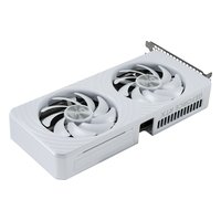 Видеокарта Palit GeForce RTX 5060 Ti White OC 16GB GDDR7/128-bit, PCIe 5.0, 1xHDMI+3xDP, 2 слота, 1x8-pin (NE7506TU19T1-GB2061M) — фото 2
