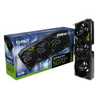 Видеокарта Palit GeForce RTX 5070 Ti GamingPro-S 16GB GDDR7/256-bit, PCIe 5.0, 1xHDMI+3xDP, 2,5 слота, 1x16-pin (NE7507T019T2-GB2031U) — фото 5