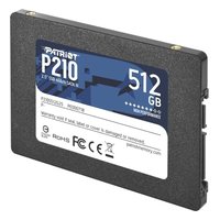 SSD 512GB Patriot P210, SATA 2.5" (R520/W430MB/s) (240 TBW) (P210S512G25) — фото 2