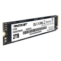 SSD 2TB Patriot P320, NVMe M.2 2280 PCIe 3.0 x4 (R3000/W2200MB/s) (960 TBW) (P320P2TBM28) — фото 2