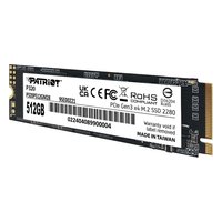 SSD 512GB Patriot P320, NVMe M.2 2280 PCIe 3.0 x4 (R3000/W2200MB/s) (240 TBW) (P320P512GM28) — фото 4
