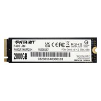 SSD 2TB Patriot P400 Lite, NVMe M.2 2280 PCIe 4.0 x4 (R3500/W2700MB/s) (1200 TBW) (P400LP2KGM28H) — фото 2