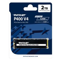 SSD 2TB Patriot P400 V4, NVMe M.2 2280 PCIe 4.0 x4 (R6200/W5200MB/s) (640 TBW) (P400VP2TBM28H) — фото 4