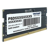 Patriot PSD516G480081S — Модуль памяти 16GB 4800MHz DDR5 non-ECC SO-DIMM Unbuffered, Signature Line — фото 3
