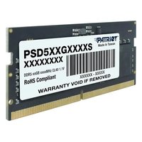 Модуль памяти 8GB 5600MHz DDR5 non-ECC SO-DIMM Unbuffered, Patriot Signature Line (PSD58G560041S) — фото 3