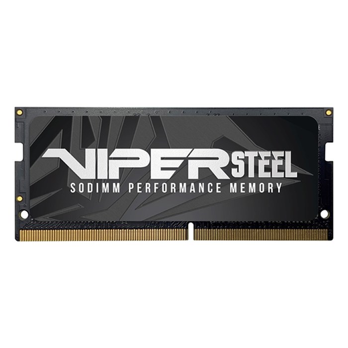 Модуль памяти 32GB 3200MHz DDR4 non-ECC SO-DIMM Unbuffered, Patriot Viper Steel Series (PVS432G320C8S)