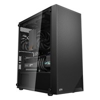 Корпус PCCooler C3B310, Mini Tower, mATX/Mini-ITX, без БП, стекло, чёрный — фото 1