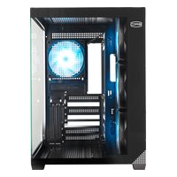 Корпус PCCooler C3 T700 ARGB, Midi Tower, ATX/mATX/Mini-ITX, без БП, стекло, чёрный (C3T700 ARGB BK) — фото 3
