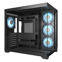Корпус PCCooler C3 T700 ARGB, Midi Tower, ATX/mATX/Mini-ITX, без БП, стекло, чёрный (C3T700 ARGB BK) — фото 5
