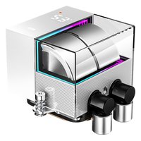 Система жидкостного охлаждения PCCooler DS360 Pro Digital White, радиатор 360 мм, до 310W, LGA1851/1700/1200/115x, AM5/AM4 — фото 3