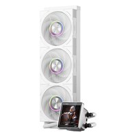 Система жидкостного охлаждения PCCooler DT360 ARGB Display White, радиатор 360 мм, LGA1851/1700/1200/115x, AM5/AM4 — фото 1
