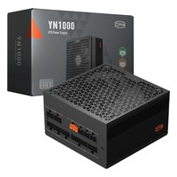 Блок питания PCCooler YN1000 1000W, ATX 3.1, 80 PLUS Gold, модульный, 1x12V-2x6, 3xPCIe 6+2 (P5-YN1000-G1F) — фото 5