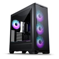 Корпус Phanteks Eclipse G400A, Midi Tower, E-ATX/ATX/mATX/Mini-ITX, без БП, стекло, чёрный (PH-EC400GA_DBK01) — фото 1