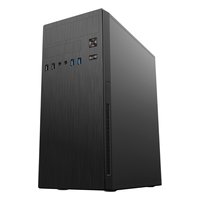Корпус Powerman DA812, Midi Tower, mATX/Mini-ITX, БП 500W, чёрный (6131895) — фото 3