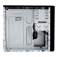 Корпус Powerman ES701 PM-600ATX-F, Mini Tower, mATX, БП 600W, чёрный (6198910) — фото 2