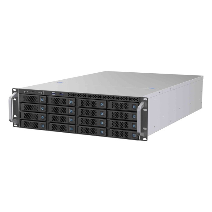 Сервер Compserver 3U163HR-PR в корпусе Procase BS316-SAS12-B-0