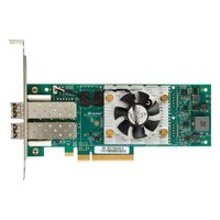 FC-адаптер QLogic QLE2672-CK, 2× LC (SFP+ в комплекте) 16 GFC, Marvell QLogic 2600, PCIe 3.0 x4 / PCIe 2.0 x8 (разъём x8), LP (FH-планка в комплекте), трансиверы: 2× SFP+ SR (16GFC, multimode) (QLE2672-CK) — фото 1