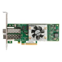 FC-адаптер QLogic QLE2672-CK, 2× LC (SFP+ в комплекте) 16 GFC, Marvell QLogic 2600, PCIe 3.0 x4 / PCIe 2.0 x8 (разъём x8), LP (FH-планка в комплекте), трансиверы: 2× SFP+ SR (16GFC, multimode) (QLE2672-CK) — фото 2
