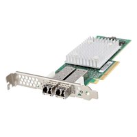 FC-адаптер QLogic QLE2692-SR-CK, 2× LC (SFP+ в комплекте) 16 GFC, Marvell QLogic 2690, PCIe 3.0 x8, LP (FH-планка в комплекте), трансиверы: 2× SFP+ SR (16GFC), установлены (QLE2692-SR-CK) — фото 2