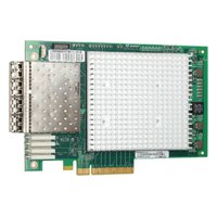 FC-адаптер QLogic QLE2694-SR-CK, 4× LC (SFP+ в комплекте) 16 GFC, Marvell QLogic 2690 Series, PCIe 3.0 x8, FH, трансиверы: 4× SFP+ SR (установлены) (QLE2694-SR-CK)