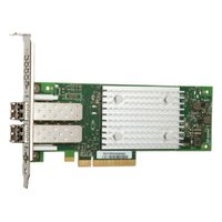 FC-адаптер QLogic QLE2742-SR-CK, 2× LC (SFP+ в комплекте) 32 GFC, Marvell QLogic 2740 Series, PCIe 3.0 x8, LP (FH-планка в комплекте), трансиверы: 2× SFP+ SR (установлены) (QLE2742-SR-CK) — фото 1
