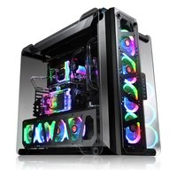 Корпус Raijintek ENYO, Full Tower, SSI-EEB/E-ATX/ATX/mATX/Mini-ITX, без БП, стекло, чёрный (0R20B00119) — фото 2