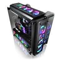 Корпус Raijintek ENYO, Full Tower, SSI-EEB/E-ATX/ATX/mATX/Mini-ITX, без БП, стекло, чёрный (0R20B00119) — фото 4