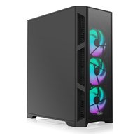 Корпус Raijintek ARCADIA III, Midi Tower, ATX/mATX/Mini-ITX, без БП, стекло, чёрный (0R20B00224) — фото 2