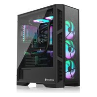 Корпус Raijintek ARCADIA III - MS4, Midi Tower, ATX/mATX/Mini-ITX, без БП, стекло, чёрный (0R20B00247) — фото 3