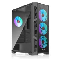 Корпус Raijintek ARCADIA III - MS4, Midi Tower, ATX/mATX/Mini-ITX, без БП, стекло, чёрный (0R20B00247) — фото 4