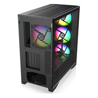 Корпус Raijintek AGOS MAX, Midi Tower, E-ATX/ATX/mATX/Mini-ITX, без БП, стекло, чёрный (0R20B00259) — фото 4