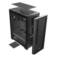 Корпус Raijintek ARCADIA 41, Midi Tower, ATX/mATX/Mini-ITX, без БП, стекло, чёрный (0R20B00263) — фото 3