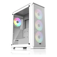 Корпус Raijintek ARCADIA 41 MS4, Midi Tower, ATX/mATX/Mini-ITX, без БП, стекло, белый (0R20B00268) — фото 1