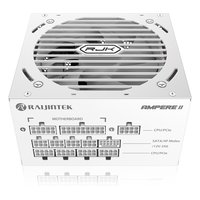 Блок питания Raijintek AMPERE II 1200 1200W White, ATX 3.1, 80 PLUS Platinum, модульный, 1x12V-2x6, 3xPCIe 6+2 (0R30B00040) — фото 2