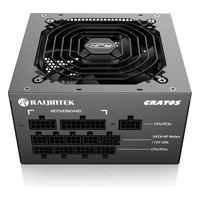 Блок питания Raijintek CRATOS 1000 1000W Black, ATX 3.1, 80 PLUS Gold, модульный, 1x12V-2x6, 4xPCIe 6+2 (0R30B00005) — фото 2