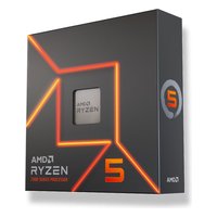 AMD Ryzen 5 7600X (4.7 - 5.3GHz, 6 ядер/12 потоков, 32Mb) AM5, DDR5-5200, TDP-105W, графика AMD Radeon Graphics (100-000000593)