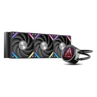 Система жидкостного охлаждения SAMA Q60 Black, радиатор 360 мм, LGA1700/1200/115x/2066/2011, AM5/AM4 (Q60-BKWANNO3-G) — фото 1