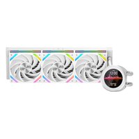 Система жидкостного охлаждения SAMA Q60 White, радиатор 360 мм, LGA1700/1200/115x/2066/2011, AM5/AM4 (Q60-WHWANNO3-G) — фото 3