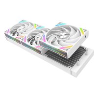 Система жидкостного охлаждения SAMA Q60 White, радиатор 360 мм, LGA1700/1200/115x/2066/2011, AM5/AM4 (Q60-WHWANNO3-G) — фото 5
