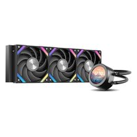 Система жидкостного охлаждения SAMA Q70 Black, радиатор 360 мм, LGA1700/1200/115x/2066/2011, AM5/AM4 (Q70-BKWAYNO3-G) — фото 1