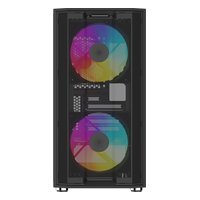 Корпус SAMA S30, Mini Tower, mATX/Mini-ITX, без БП, стекло, чёрный (S30-BKMPA3X1-GL) — фото 3