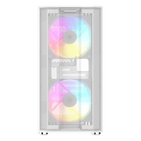 Корпус SAMA S30, Mini Tower, mATX/Mini-ITX, без БП, стекло, белый (S30-WHMPA3X1-GL) — фото 3