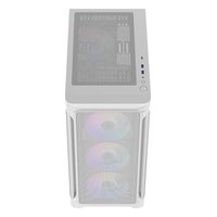 Корпус SAMA S31, Mini Tower, mATX/Mini-ITX, без БП, стекло, белый (S31-WHMMA4X1-GL) — фото 2